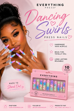 Dancing Swirls Nail Set