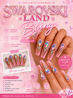 Swarovski Land Press on Nail Set