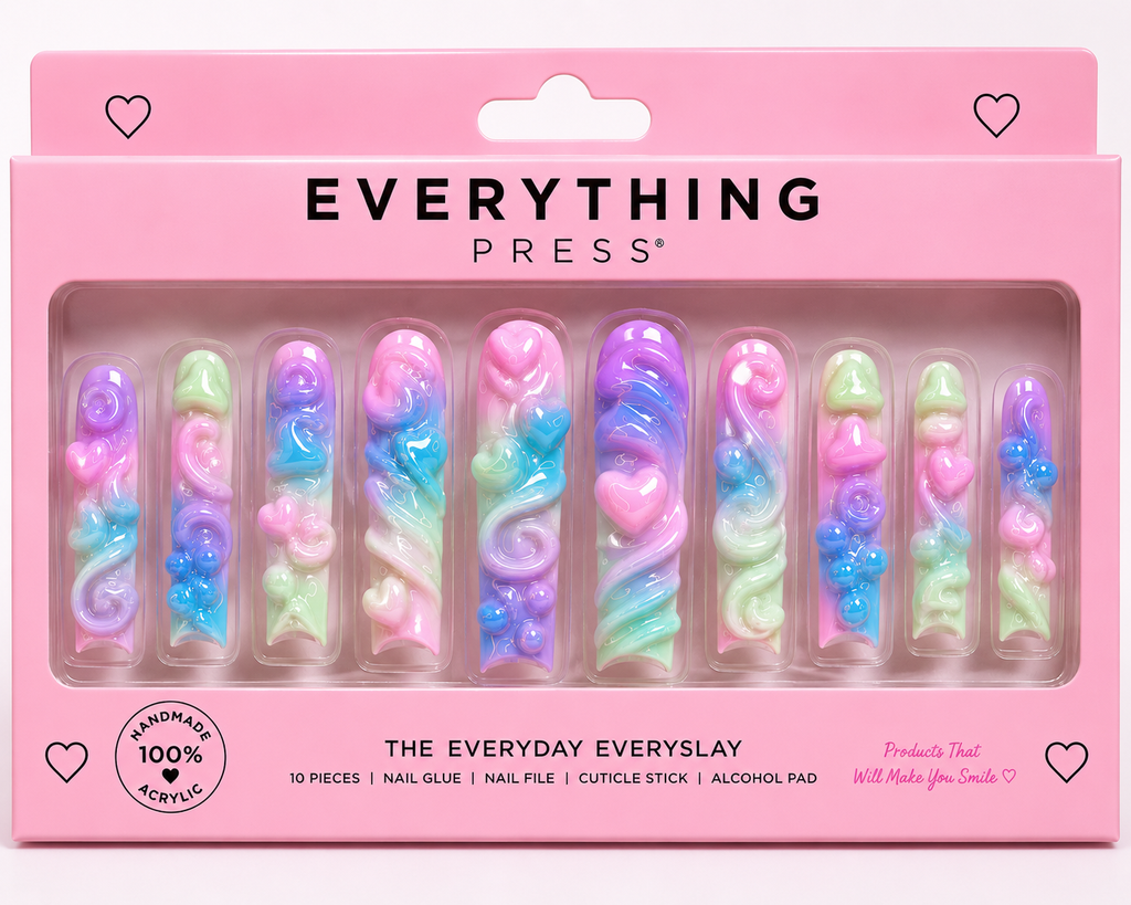 Dancing Swirls Nail Set